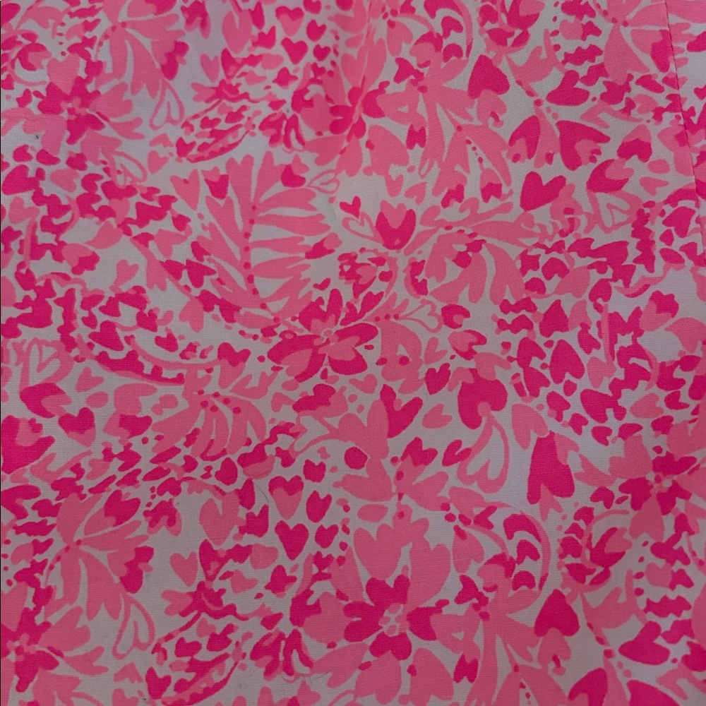 Lilly Pulitzer NWT Regina Stretch Shift Mini Dress Size 4 Pink White - Picture 5 of 9